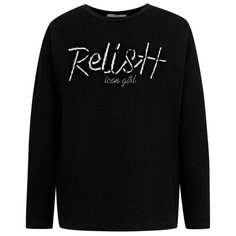 Свитшот Relish размер 128, черный