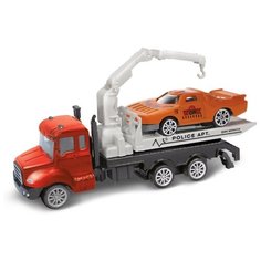 Набор машин Пламенный мотор 870519 12 см красный/оранжевый