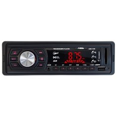 Автомагнитола AurA AMH-110R, черный/красная подсветка
