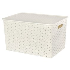 Violet Корзинка с крышкой Береста 35x24,5x20,5 см слоновая кость