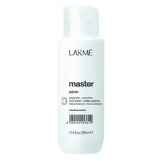 Lakme Лосьон для завивки натуральных и трудноподдающихся волос Master Perm Waving Lotion 0, 500 мл