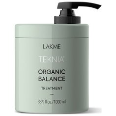 Lakme Teknia Organic Balance Treatment Интенсивная увлажняющая маска для всех типов волос, 1000 мл
