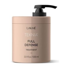 Lakme Teknia Full Defense Treatment Маска для комплексной защиты волос, 1000 мл