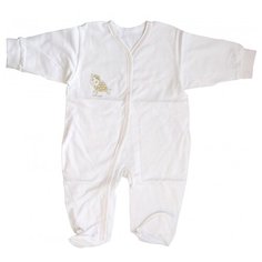 Комбинезон LEO размер 68, белый Лео