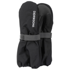 Варежки Didriksons размер 4/6, 060 черный