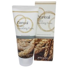 3W Clinic пенка для умывания с зерновыми экстрактами Cereal Lovely Cleansing Foam, 100 мл
