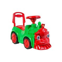 Каталка-толокар Orion Toys Паровозик (761) со звуковыми эффектами зеленый