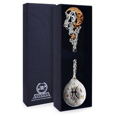 АргентА Ложка из серебра "Зодиак-Рыбы"