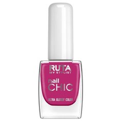 Лак RUTA Nail Chic, 8.5 мл, оттенок 49 фуксия