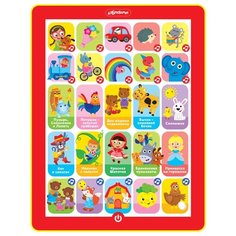 Планшет Азбукварик Любимая сказочка красный