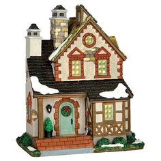 Фигурка Lemax домик Нормандия 21 х 16.8 х 13 см бежевый/черный