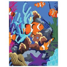 Юнландия картина по номерам Аквариум 13.5х18.5 см (661601)