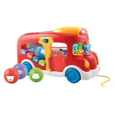 Интерактивная развивающая игрушка VTech Школьный автобус красный