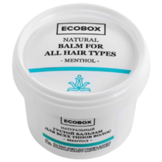 ECOBOX Бальзам Ментол для всех типов волос, 120 мл