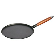 Сковорода блинная Staub 1212823 28 см, черный