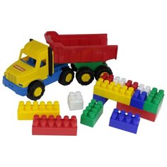 Конструктор Полесье Строитель 4239-17 Самосвал