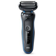 Электробритва Braun 50-B1200s/50-R1200s/50-M1200s/50-W1200s Series 5 черный/синий