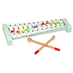 Janod ксилофон Конфетти 12 нот J07604 голубой
