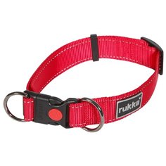 Ошейник Rukka Bliss S 30-40 см classic red