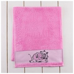 Этель полотенце Счастья в Новом году 30х70 см розовый