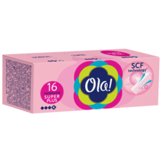 Ola! тампоны Super Plus Шелковистая поверхность 16 шт.