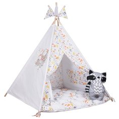 Палатка ВИГВАМиЯ базовый с бомбоном лесные жители