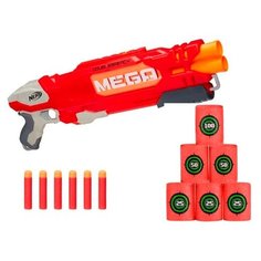 Бластер Nerf Мега Даблбрич (B9597) + бочонки