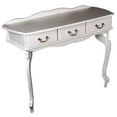 Столик консольный Мебелик Берже 6, ДхШ: 110 х 41 см, ясень белый