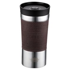 Термокружка Peterhof Travel Mug PH-12438 (0,38 л) коричневый