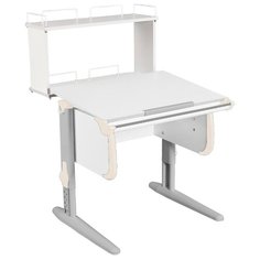 Стол ДЭМИ White-Стандарт СУТ-24-01Д 75x82 см белый/бежевый/серый