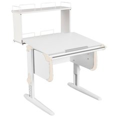 Стол ДЭМИ White-Стандарт СУТ-24-01Д 75x82 см белый/бежевый/белый