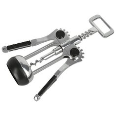 Штопор REGENT inox CUCINA (93-CN-01-01) двухрычажный серебристый/черный