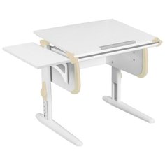 Стол ДЭМИ White-Стандарт СУТ-24-01К 100x55 см белый/бежевый/белый
