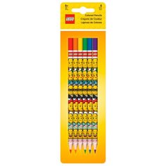 LEGO Цветные карандаши Iconic 6 цветов (51176)