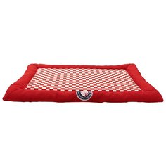 Лежак для собак и кошек Fauna International Mark S 60х40 см красный