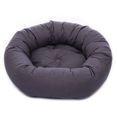 Лежак для собак и кошек Dog Gone Smart Donut S 67.5х67.5 см темно-серый