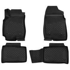 Комплект ковриков ELEMENT 3D6217210k FAW Besturn X80 4 шт. черный