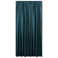 Портьеры Amore Mio RR Y115 на ленте 270 см зеленый