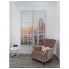 Тюль Amore Mio RR 80040-w на ленте 270 см белый