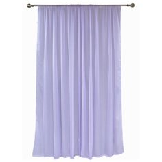 Тюль Amore Mio RR 103 на ленте 600х270 см, 1 шт. сиреневый