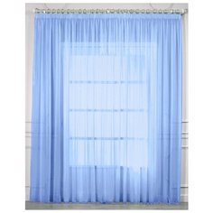 Тюль Amore Mio RR 2022 на ленте 600х270 см голубой