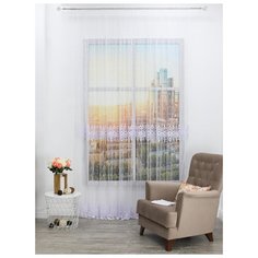 Тюль Amore Mio RR 46136 на ленте 270 см белый