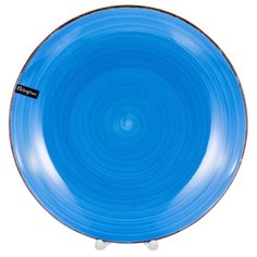 Elrington Тарелка обеденная Яркое море 27 см белый/синий