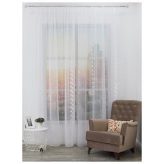 Тюль Amore Mio RR 7548-001 на ленте 270 см 1 шт. белый