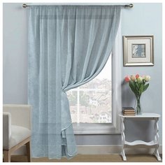 Портьеры Amore Mio RR 31955-115003 на ленте 270 см голубой