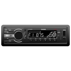 Автомагнитола TELEFUNKEN TF-CCR8085, черный/белая подсветка