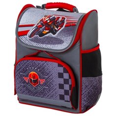 Пифагор ранец Basic Bike (228807), серый