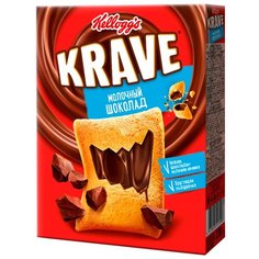 Готовый завтрак Krave подушечки Молочный шоколад, коробка, 220 г