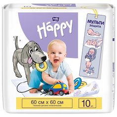 Одноразовые пеленки Bella Baby happy 60x60 10 шт.