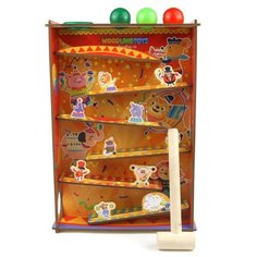 Стучалка Woodland Горки Цирк 140101 разноцветный